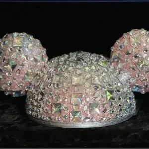 Disney 50th Anniversary EARidescent Mickey Luxe bejeweled hat (ears) 2022 Disney | Accessories | Disney 5th Anniversary Earidescent  main image 2